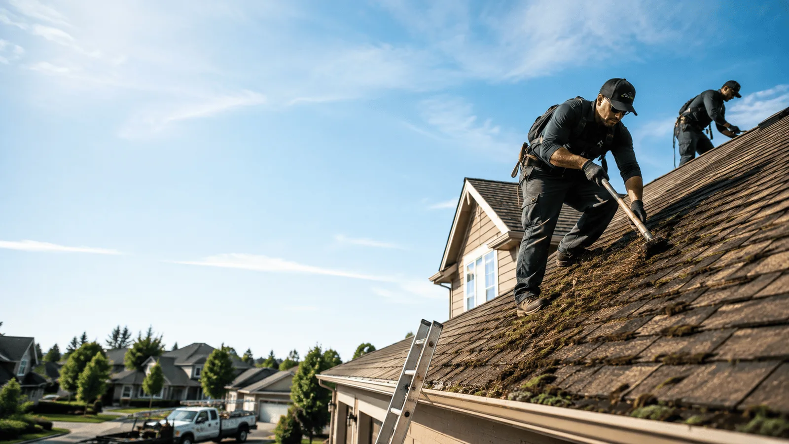 Roof Moss Removal in Charlottesville, IN near me